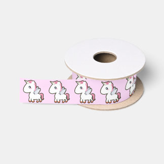 Lazo De Raso Unicornio de Kawaii