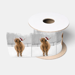 Lazo De Raso Vaca Altas Cristianas Lamiendo Copos de Nieve