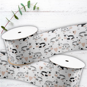 Lazo De Raso Vacas de granja de campo