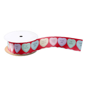 Lazo De Raso Valentine Candy Hearts Thunder_Cove