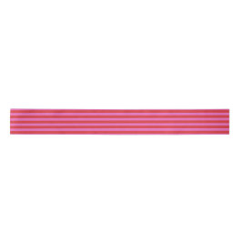Lazo De Raso Valentine's Day Pink and Red Stripes Pattern