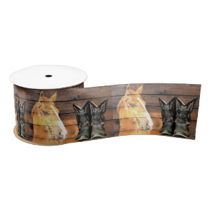 Lazo De Raso Vaquero Caballo bota junta militar