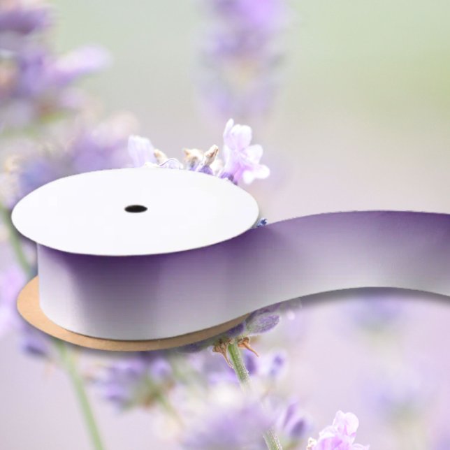 Lazo De Raso verano romántico moderno lilac oscuro púrpura (modern romantic summer lilac ombre purple satin ribbon)
