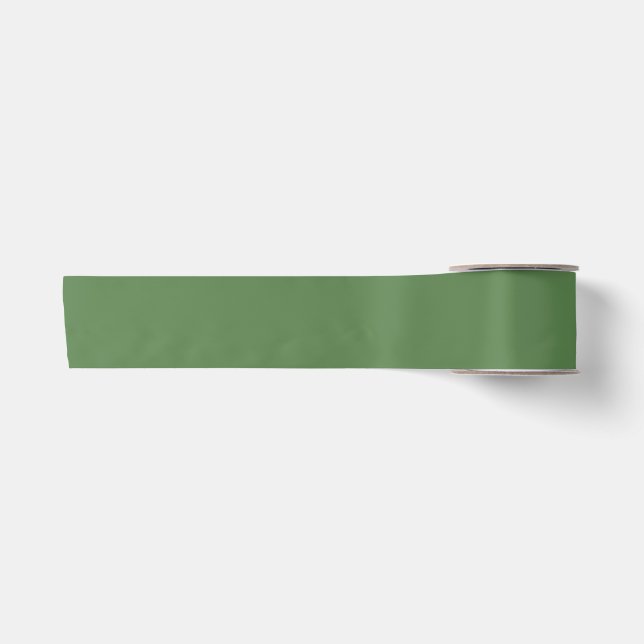Lazo De Raso Verde Botánico (Anverso)