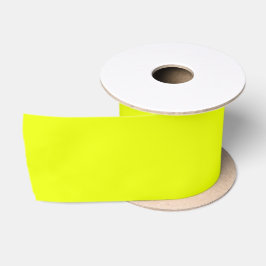 Lazo De Raso Verde chartreuse neón moderno sólido plano brillan