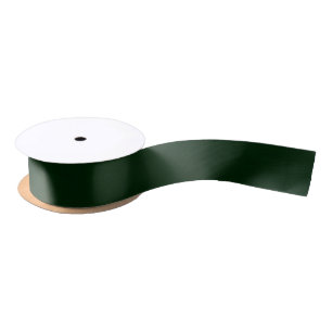 Lazo De Raso Verde oscuro texturizado