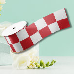 Lazo De Raso Vintage de control rojo y blanco del motor de fueg<br><div class="desc">Vintage de control rojo y blanco del motor de fuego</div>