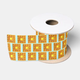 Lazo De Raso Waffle Cuerdo Con Mantequilla Y Jarabe