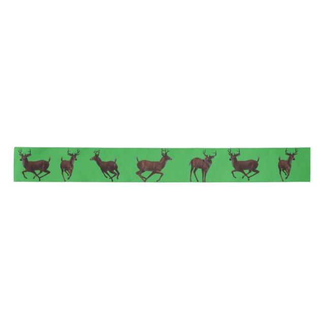 Lazo De Raso Whitetail Buck Ribbon (Anverso)
