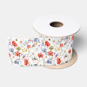 Lazo De Raso WIldflower Meadow with Poppies