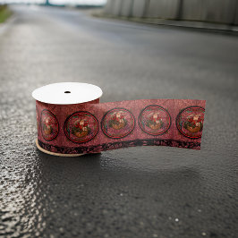 Lazo De Raso William * Morris Santa Claus Burgundy