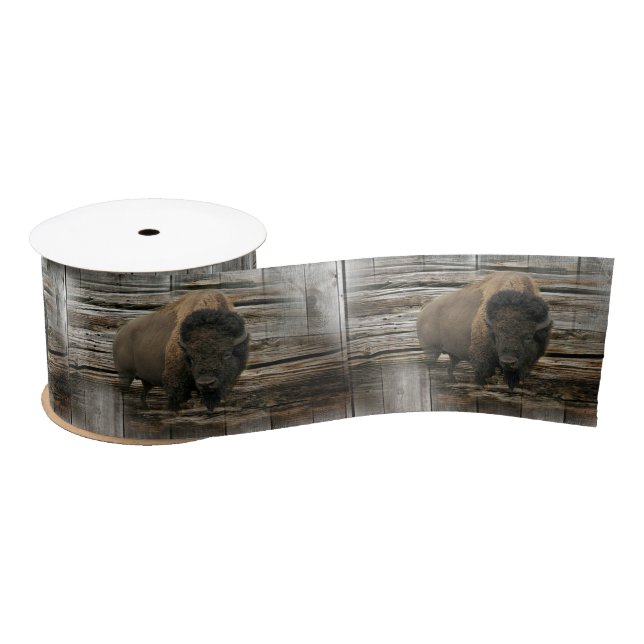 Lazo De Raso Wood Bison (Carrete)