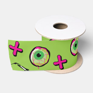 Lazo De Raso ¡XOXO Zombie Funky! Abrazos y besos divertidos