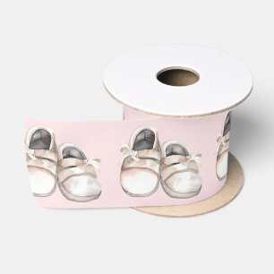 Lazo De Raso Zapatos de bebé para baby shower