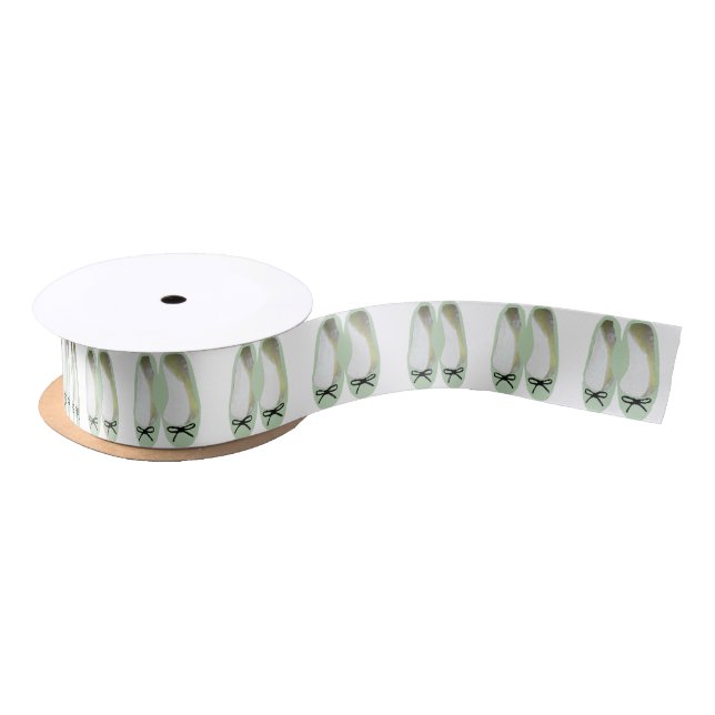 Lazo De Raso Zapatos verdes (Carrete)