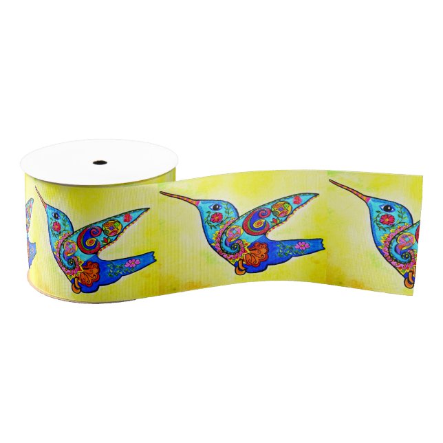 Lazo De Tela Gruesa 028 Cinta Hummingbird (Carrete)