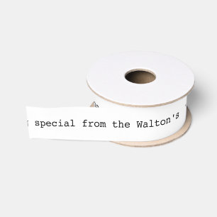 Lazo De Tela Gruesa Algo Especial Envoltura de Regalo Personalizada