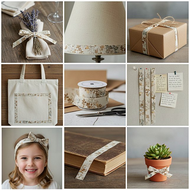 Lazo De Tela Gruesa Amber meadow floral (Subido por el creador)