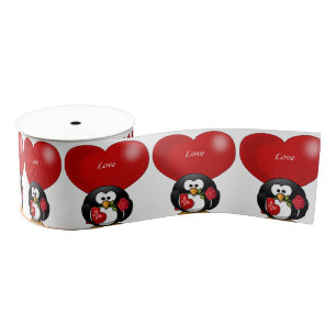 Lazo De Tela Gruesa amor por las tarjetas de San Valentín decorativas