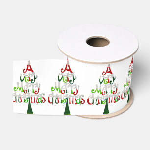 Lazo De Tela Gruesa Árbol de Navidad muy divertido