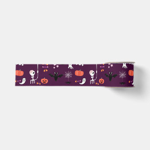 Lazo De Tela Gruesa Arte espeluznante y lindo de Halloween