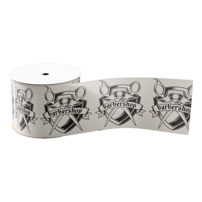 Lazo De Tela Gruesa Aspecto de cuero de la Barbería (Carrete)