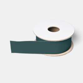 Lazo De Tela Gruesa Azul Cian Oscuro Teal Color de Tendencia de Primav