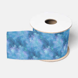 Lazo De Tela Gruesa Azul monet