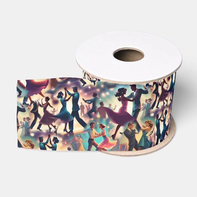 Lazo De Tela Gruesa Baile swing (Carrete)