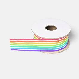 Lazo De Tela Gruesa Bandas de arco iris luminosas