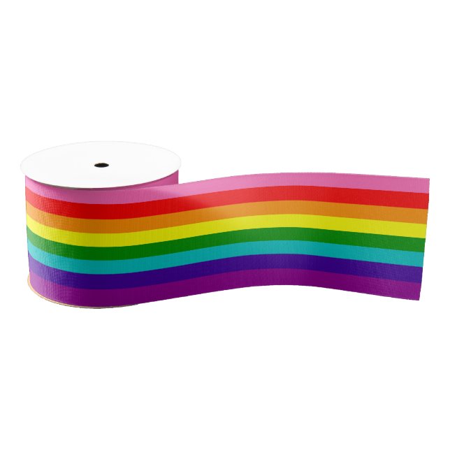 Lazo De Tela Gruesa Bandera arcoiris original del orgullo gay LGBT de  (Carrete)