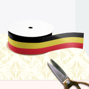 Lazo De Tela Gruesa Bandera belga de colores, Bélgica/deportes