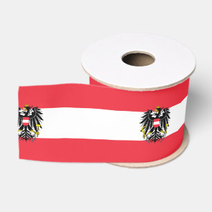 Lazo De Tela Gruesa Bandera de Austria