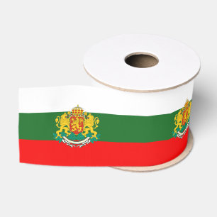 Lazo De Tela Gruesa Bandera de Bulgaria