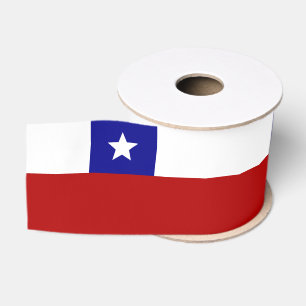 Lazo De Tela Gruesa Bandera de Chile