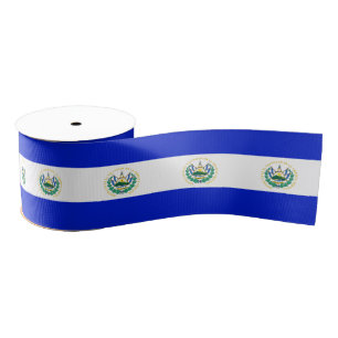Lazo De Tela Gruesa Bandera de El Salvador