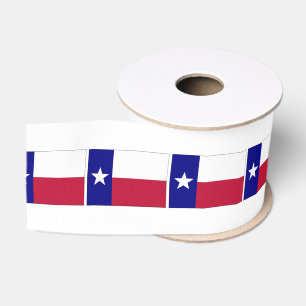 Lazo De Tela Gruesa Bandera de estrella solitaria de Texas