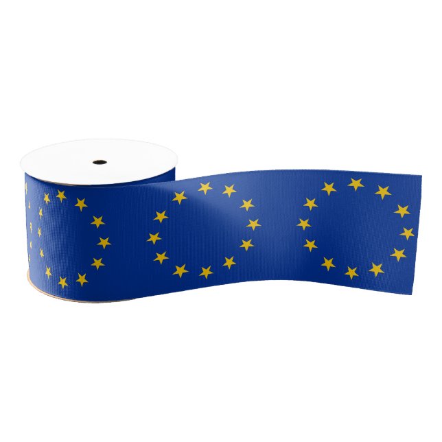 Lazo De Tela Gruesa Bandera de Europa, bandera europea (Carrete)