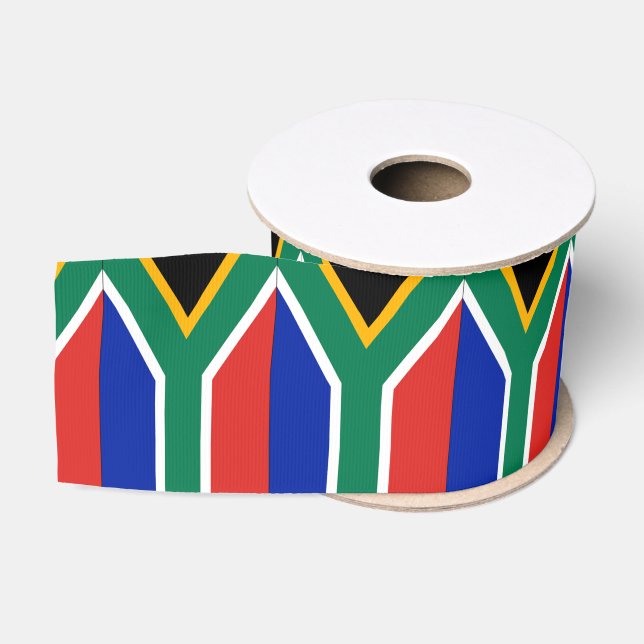 Lazo De Tela Gruesa Bandera de Sudáfrica (Carrete)