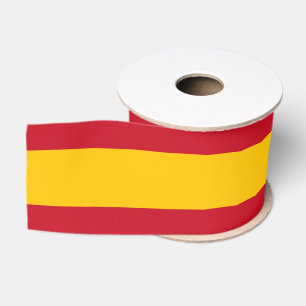 Lazo De Tela Gruesa Bandera española, colores de moda de España