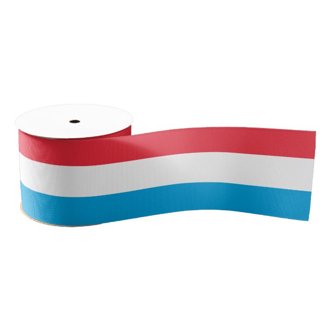 Lazo De Tela Gruesa Bandera luxemburguesa, moda/deportes de Luxemburgo (Carrete)
