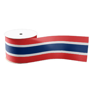 Lazo De Tela Gruesa Bandera noruega colores, patriotas, Noruega