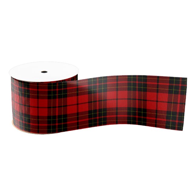 Lazo De Tela Gruesa Brodie tartan (Carrete)
