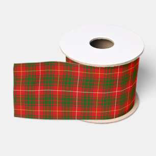 Lazo De Tela Gruesa Bruce tartan green plon