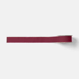 Lazo De Tela Gruesa Burgundy Profundo Elegante – Diseño Minimalista Ro