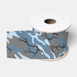 Lazo De Tela Gruesa Camo azul