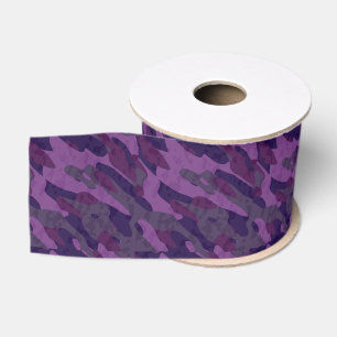 Lazo De Tela Gruesa camuflaje tonos de púrpura