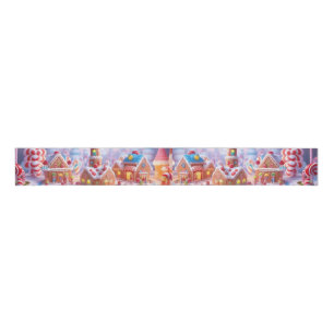 Lazo De Tela Gruesa Candyland/Fantasy Town/Grosgrain Ribbon