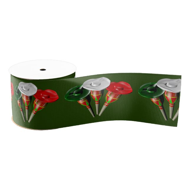 Lazo De Tela Gruesa Cinco de mayo, fiesta mexicana (Carrete)