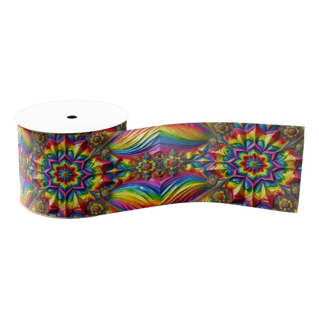 Lazo De Tela Gruesa Cinta con colores LGBTQ (Carrete)